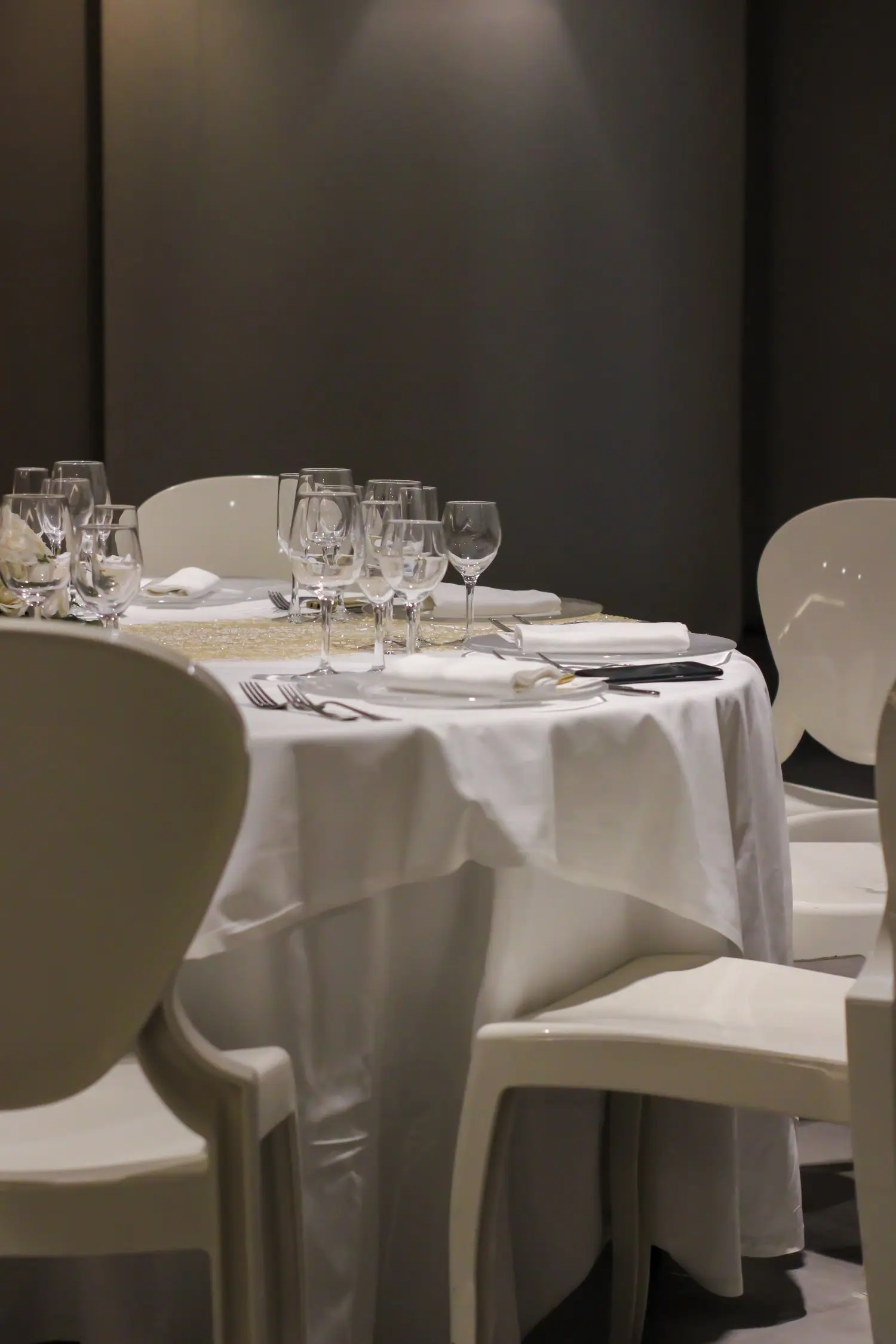 Architectural dining space