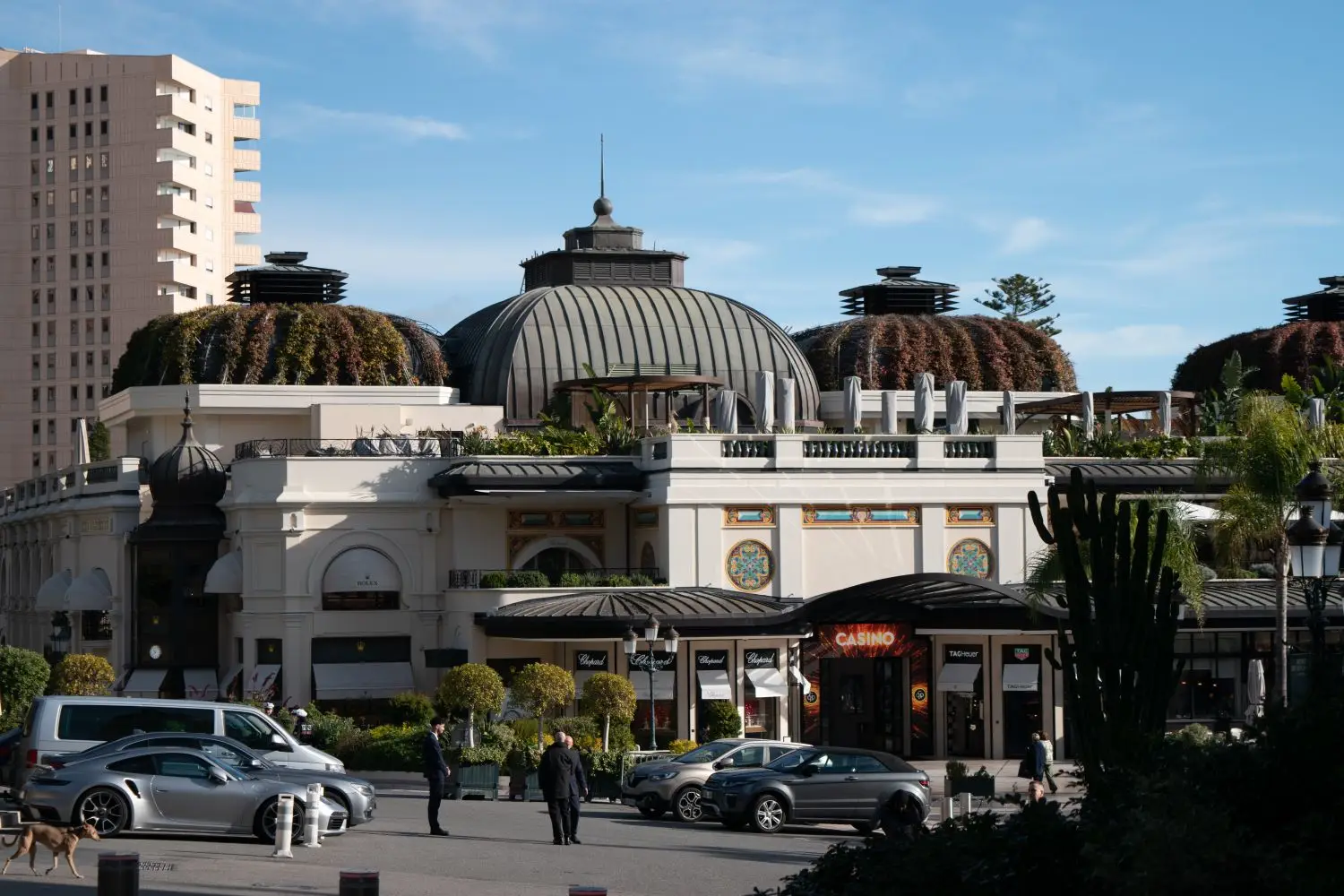 Grand architectural exterior